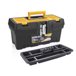 Super Bag - Super Bag ASR-5028 16 İnç Eko Metal Kilitli Alet Çantası