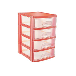 Super Bag - Super Bag ASR-5032 4 Katlı Mini Tonton Çekmece - 36 adet (1 Koli)