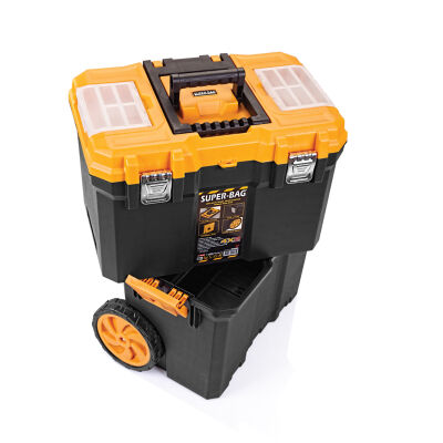 Super Bag ASR-5039 Çift Katlı Tekerlek Alet Çantası