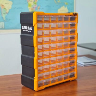 Super Bag ASR-6000 60 lı Büyük Monoblok Çekmece