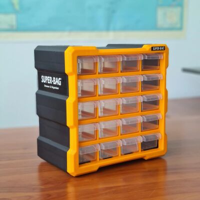 Super Bag ASR-6006 20 li Küçük Monoblok Çekmece