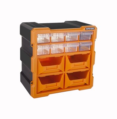 Super Bag ASR-6009 12 li Monoblok Avadanlık Çekmece