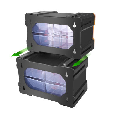 Super Bag ASR-6013 4 lü Modüler Monoblok Çekmece
