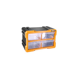 Super Bag - Super Bag ASR-6013 4 Bölmeli Modüler Monoblok Çekmece - 6 Adet (1 Koli)
