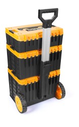 Super Bag ASR-6030 3 lü Organizerli Set S-M-L Master Case Alet Çantası - Thumbnail