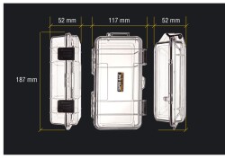 Super Bag SF-1690 Orta Boy Suya Dayanıklı Saklama Kutusu Süngersiz - Thumbnail