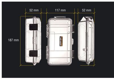 Super Bag SF-1690 Orta Boy Suya Dayanıklı Saklama Kutusu Süngersiz