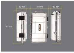 Super Bag SF-1690-S Orta Boy Suya Dayanıklı Saklama Kutusu Süngerli - Thumbnail