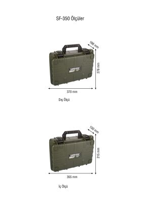 Super Bag SF-350S Safari Çanta 350 Süngerli