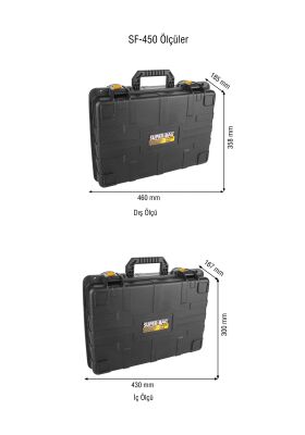 Super Bag SF-450S Safari Çanta 450 Süngerli
