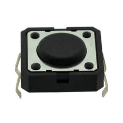 Çin - Tact Switch (Buton) 12x12, 4.3mm - THT - 180gf ( 4 Bacaklı ) Çin - Tact Switch (Buton) 12x12, 4.3mm - THT - 180gf ( 4 Bacaklı )