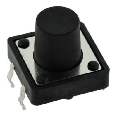 Tact Switch ( Buton )12x12, 10mm - 4 Bacaklı, Connfly