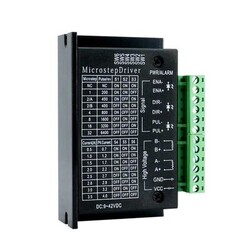 Çin - TB6600 4A Max Bipolar Step Motor Sürücü Modülü | 9 - 42Vdc, 32 Micro Step Çin - TB6600 4A Max Bipolar Step Motor Sürücü Modülü | 9 - 42Vdc, 32 Micro Step