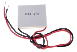 Çin - TEC1-12705 12V 49W Peltier (Termoelektrik Soğutucu Modül) - 40x40mm Çin - TEC1-12705 12V 49W Peltier (Termoelektrik Soğutucu Modül) - 40x40mm