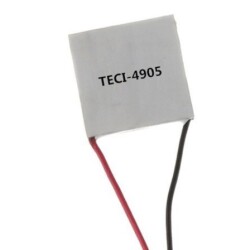 Çin - TEC1-4905 4.5V 17W Peltier (Termoelektrik Soğutucu Modül) - 25x25mm Çin - TEC1-4905 4.5V 17W Peltier (Termoelektrik Soğutucu Modül) - 25x25mm