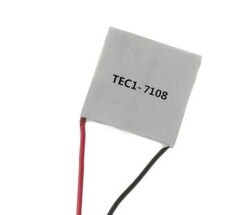 Çin - TEC1-7108 8.5V 42.2W Peltier (Termoelektrik Soğutucu Modül) - 30x30mm