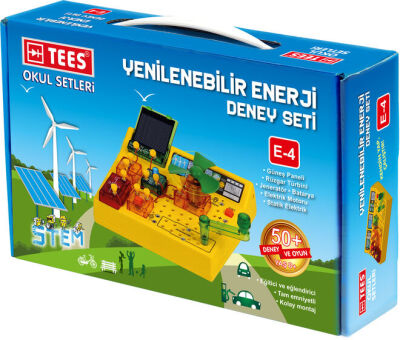 Tees E-4 Yenilenebilir Enerji Deney Seti