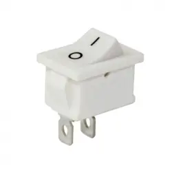 Çin - TF-03A Mini Yükseltici Anahtar - Beyaz, Işıksız, 10x15mm, 2p Çin - TF-03A Mini Yükseltici Anahtar - Beyaz, Işıksız, 10x15mm, 2p