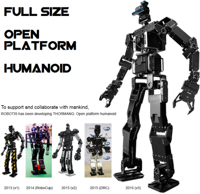 Robotis Thormang 3 İnsansı Robot
