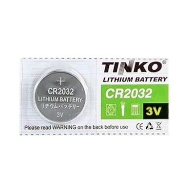 Tinko CR2032 3V Lityum Hafıza (Düğme - Buton) Pili - DL2032, ECR2032, 1li