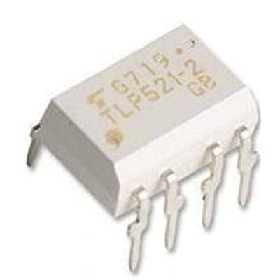 TLP521-2, 2 Channel Transistor Output Optocoupler | DIP-8 Entegre, Isocom