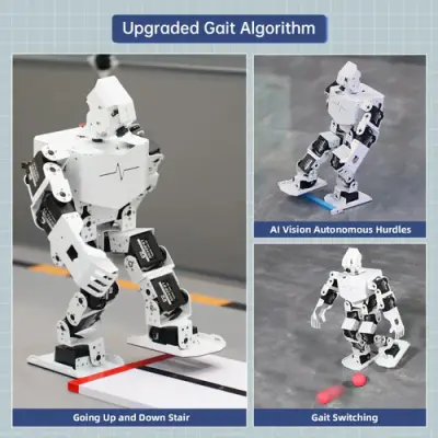 TonyPi Pro Yapay Zekalı İnsansı AI Eğitim Robotu (RPi 5 8GB, ChatGPT Desteği)