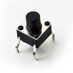 Tact Switch (Buton) 6x6, 7.3mm, (4 Bacaklı) - Thumbnail
