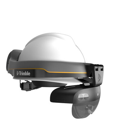 Trimble XR10 Kask ve Hololens 2 MR Gözlüğü (Trimble XR10 with HoloLens 2)