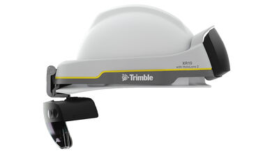 Trimble XR10 Kask ve Hololens 2 MR Gözlüğü (Trimble XR10 with HoloLens 2)