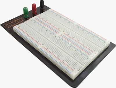 TT-Tecnic BB-2T4D Laboratuvar Tipi Extra Büyük Boy Breadboard - 1260pin, 3 Jaklı