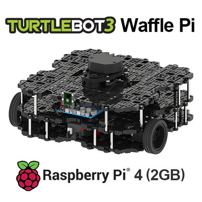 TurtleBot 3 Waffle Pi RPi4 2GB: ROS Destekli Mobil Robot (Raspberry Pi 4)