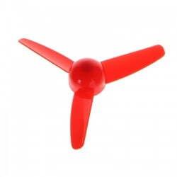 Jsumo - Üç Bıçak Pervane - 8cm Çap, Kırmızı