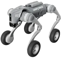 Unitree - Unitree Go2-W Tekerlekli Robot Köpek: Tüm Arazi Şartlarında (Smart Versiyon)