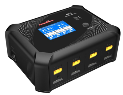 UP11 4 Kanal 1-6S LiPo - LiHV Balanslı LCD Ekranlı Pil Şarj Cihazı (Smart Charger)