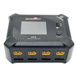 Ultra Power - UP9 4 Kanal 1-6S LiPo - LiHV Balanslı LCD Ekranlı Pil Şarj Cihazı (Smart Charger) Ultra Power - UP9 4 Kanal 1-6S LiPo - LiHV Balanslı LCD Ekranlı Pil Şarj Cihazı (Smart Charger)
