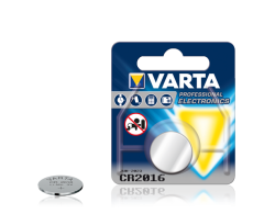 Varta Professional Electronics CR2016 3V Lityum Buton (Para) Pil - 90mah - Thumbnail