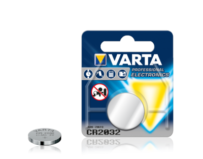 Varta Professional Electronics CR2032 3V Lityum Düğme (Buton) Pil - 230mah