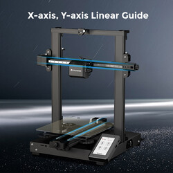 Voxelab Aquila D1 3D Printer: Lineer Kılavuz Raylı Hassas Yazıcı - Thumbnail