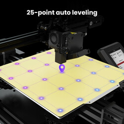 Voxelab Aquila S3 3D Printer: Sertleştirilmiş Nozül, 300℃ Extrüder, Auto Leveling - Thumbnail