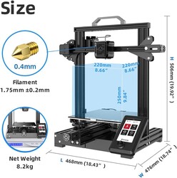 Voxelab Aquila X2 DIY 3D Yazici: Giriş Seviye Performanslı Printer - TEŞHİR - Thumbnail