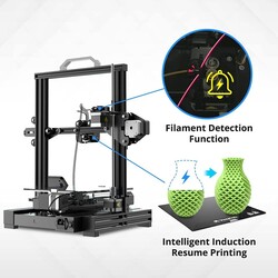 Voxelab Aquila X2 DIY 3D Yazici: Giriş Seviye Performanslı Printer - TEŞHİR - Thumbnail