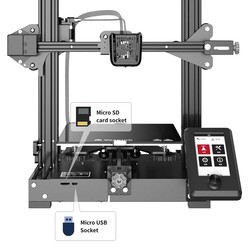 Voxelab Aquila X2 DIY 3D Yazici: Yeni Başlayanlar için Performanslı Printer - Thumbnail