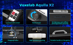 Voxelab Aquila X2 DIY 3D Yazici: Yeni Başlayanlar için Performanslı Printer - Thumbnail