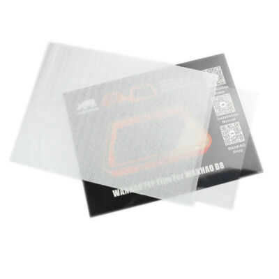 Wanhao Duplicator D7 FEP Film Reçine Baskı Tablası Filmi 180x130mm