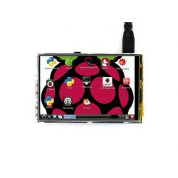 Waveshare - Waveshare 3.5 inç Raspberry Pi LCD Ekran (A) - 320×480, 9904