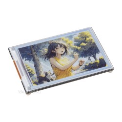 Waveshare - 4 inç E-Ink ( E-Paper ) Renkli Ekran HAT+ ve Sürücüsü , 600x400, SPI, 27367