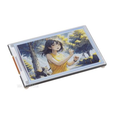 4 inç E-Ink ( E-Paper ) Renkli Ekran HAT+ ve Sürücüsü , 600x400, SPI, 27367