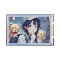 4 inç E-Ink ( E-Paper ) Renkli Ekran HAT+ ve Sürücüsü , 600x400, SPI, 27367 - Thumbnail