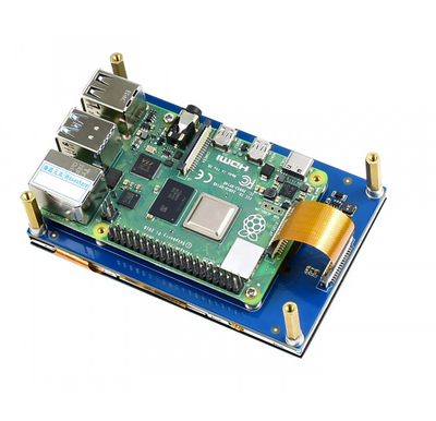 Raspberry Pi için 4.3inch DSI Dokunmatik LCD Ekran, 800x480, 16239