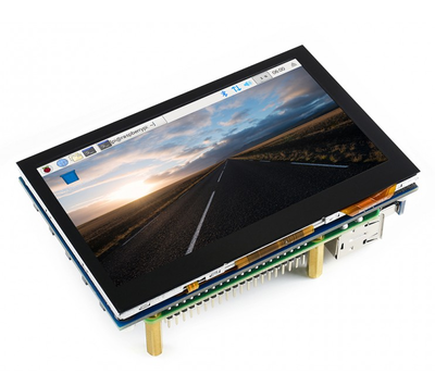 Waveshare 4.3 inç HDMI LCD (B) Dokunmatik Ekran - IPS, 800x480, 15932